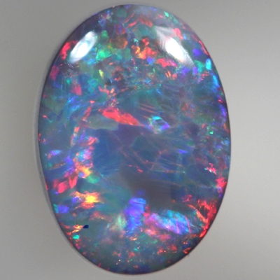 SOLID BLACK OPAL Bright red blue Floral Harlequin pattern SEE VIDEO